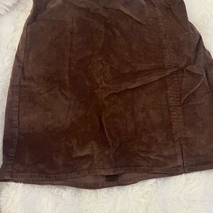 Bluenotes Chocolate Mini Skirt